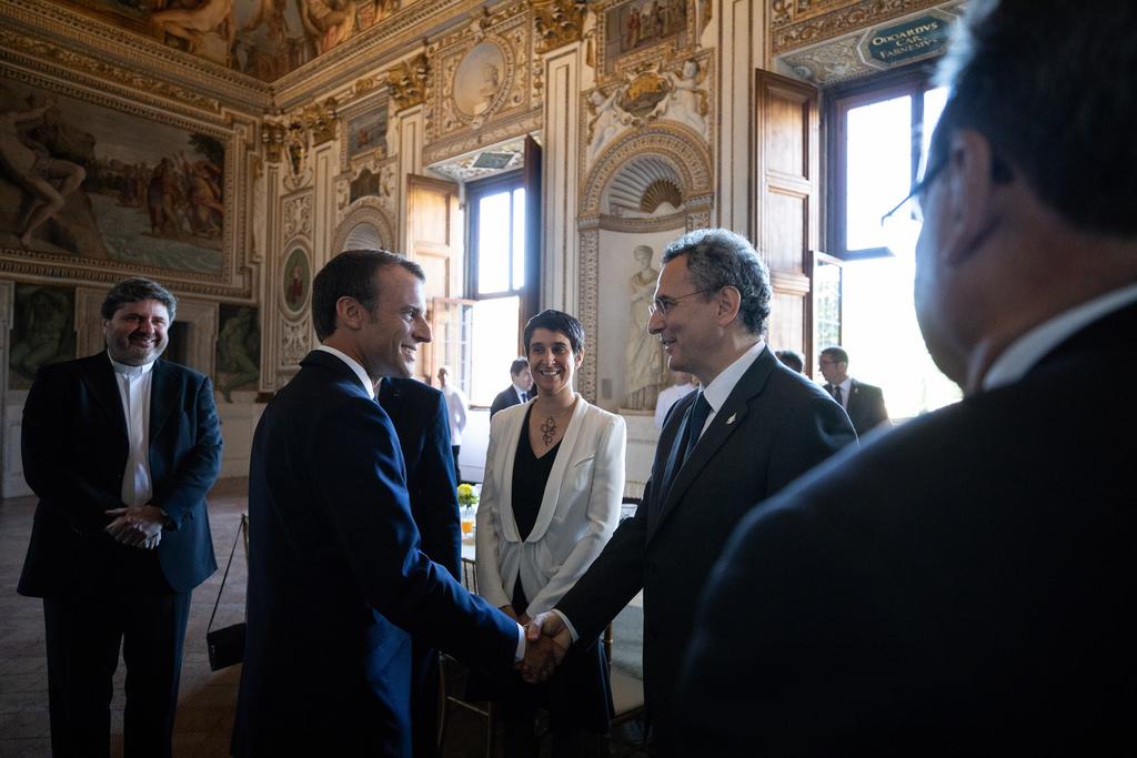 Präsident Macron trifft Sant'Egidio: Entwicklung Afrikas, humanitäre Korridore, Dialogkultur